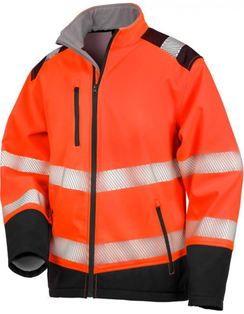 Jacketa subțire de lucru cu elemente reflectorizante